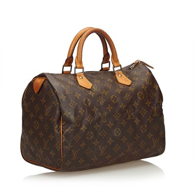 Lot 115 - Louis Vuitton Monogram Speedy 30, c. 1984,...