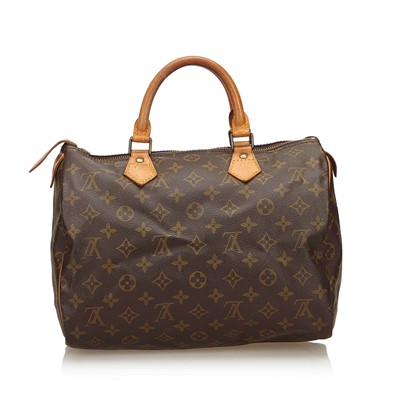 Lot 115 - Louis Vuitton Monogram Speedy 30, c. 1984,...