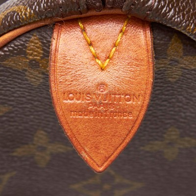 Lot 115 - Louis Vuitton Monogram Speedy 30, c. 1984,...