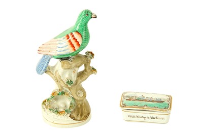 Lot 149 - A Victorian Staffordshire figure of a...