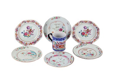 Lot 172 - A Qianlong Chinese porcelain famille rose...