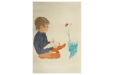 Lot 3 - PATRICK PROCKTOR, R.A. (1936 - 2003) Boy with...