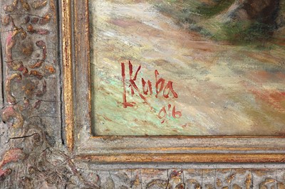Lot 277 - LUDWIK KUBA (CZECH 1863-1956) Elderly...