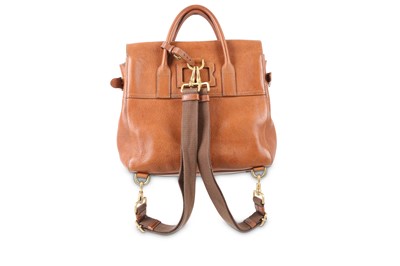 Lot 132 - Mulberry Oak Leather Cara Delevingne Backpack,...