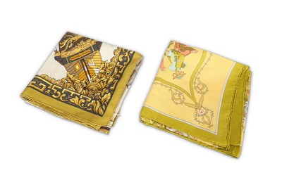 Lot 155 - Two Hermes Silk Scarves, to include 'Jonques...