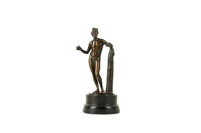 Lot 246 - A LATE 18TH / EARLY 19TH CENTURY BRONZE...