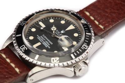 Lot 26 - ROLEX. A MENS RARE STAINLESS STEEL AUTOMATIC...