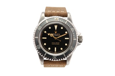 Lot 24 - ROLEX. A MENS EXTREMELY RARE STAINLESS STEEL...