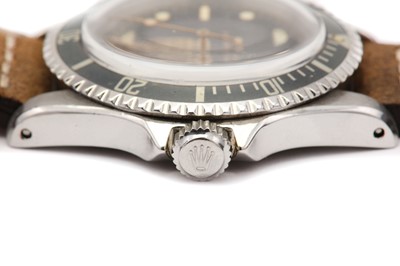 Lot 24 - ROLEX. A MENS EXTREMELY RARE STAINLESS STEEL...