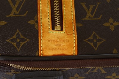 Louis Vuitton Monogram Canvas Leather Bosphore Trolley 45 cm