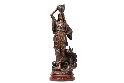 Lot 147 - EDOUARD DROUOT (FRENCH: 1859-1945): A BRONZE...