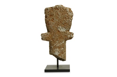 Lot 158 - A STONE BURA HEAD, MALI Circa 300 - 1100 A.D. ...