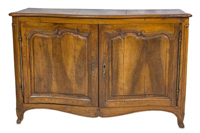 Lot 240 - A French Louis XV chestnut and fruitwood...