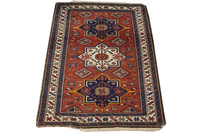 Lot 242 - A Kuba rug, East Caucasus approx; 4ft.7in. x...