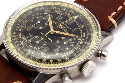 Lot 20 - BREITLING. A MENS RARE EARLY "ALL BLACK"...