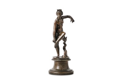 Lot 245 - AFTER THE ANTIQUE: A 19TH CENTURY BRONZE...