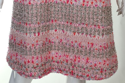 Lot 11 - Chanel Pink and White A-Line Dress,...