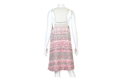 Lot 11 - Chanel Pink and White A-Line Dress,...