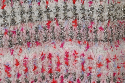 Lot 11 - Chanel Pink and White A-Line Dress,...