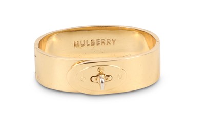 Lot 180 - Mulberry Bayswater Bangle, gilt metal with...