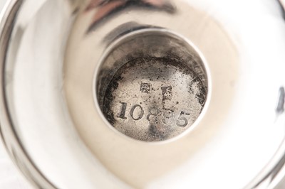 Lot 120 - A pair of Edwardian sterling silver...