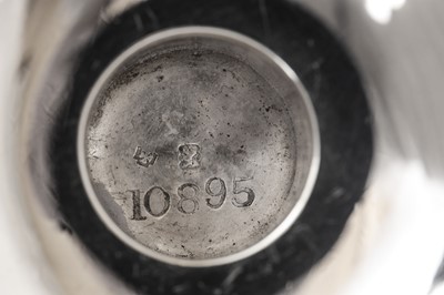 Lot 120 - A pair of Edwardian sterling silver...