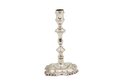 Lot 426 - A George II sterling silver candlestick,...
