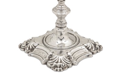 Lot 126 - Prince of Wales - A George II sterling silver...
