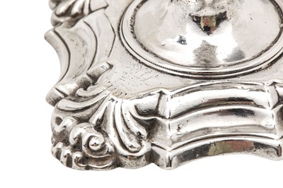 Lot 126 - Prince of Wales - A George II sterling silver...