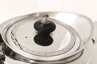 Lot 85 - A George III Scottish sterling silver teapot...