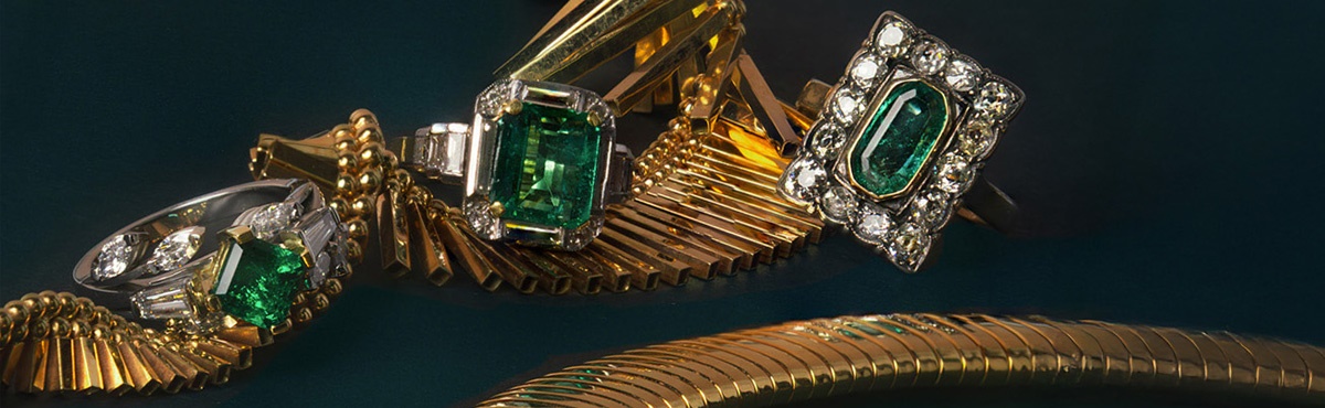 Collection emerald Jewellery 
